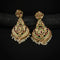 Silver Earrings in Multi Color Stones-DS 118